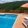 Private, shared pool with large sun-deck, where you can have your table + chairs for alfesco eating !
