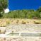 natural water pool to sit in, continuously fed by fresh mountain springs
