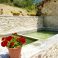 natural water pool to sit in, continuously fed by fresh mountain springs