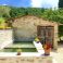 natural water pool to sit in, continuously fed by fresh mountain springs