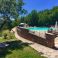 Public pool, inc in rate, 3 minutes from castle, plus restaurant