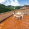 large private terrace - sun loungers available, as many as you like